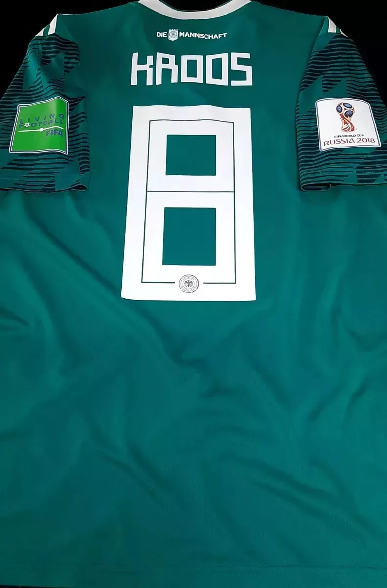 ADIDAS GERMANY WC2018 AWAY KROOS L ORIGINAL FOOTBALL SOCCER