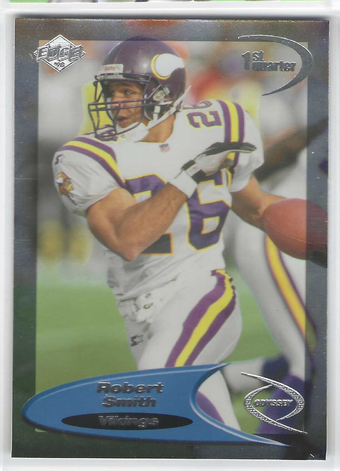 1998 Collector's Edge Odyssey - 1st Quarter Galvanized - ROBERT SMITH #83