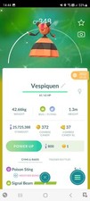 SHINY ✨ VESPIQUEN !!! ✨ - PKMN GO!!! - NOT REGISTERED!!!