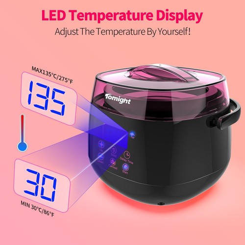 Wax Warmer mit 6 Pack Hartwachsbohnen Haarentfernung Körper Brust Beine 357TRS66 - Bild 6 von 6