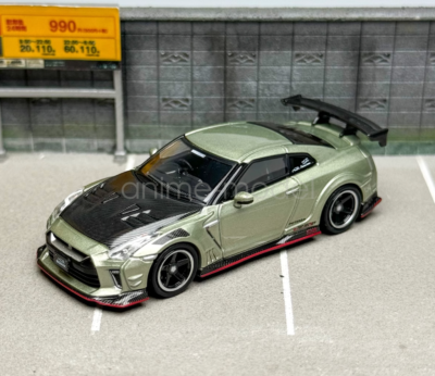 Inno 1:64 GTR R35 2024 Malaysia Expo Sports Diecast Metal Car Gift