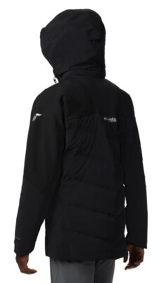 Columbia Men's XXL Powder Keg II Down Jacket Black Originally $399