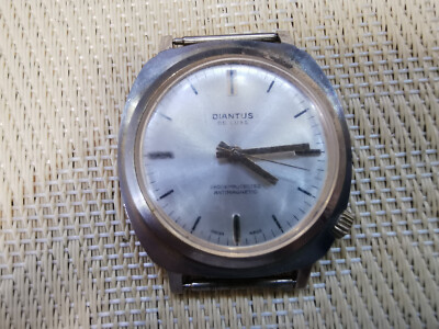 Vintage   SWISS MADE MEN WATCH DIANTUS DE LUXE