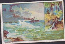 CHROMO ADVERTISING CHICOREE BOULANGERE-LES SOURCES - LA MER