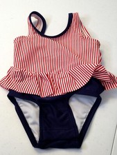 CAT and JACK Red, White and Blue Swim suit. Size 18 Months. Excellent Condition.