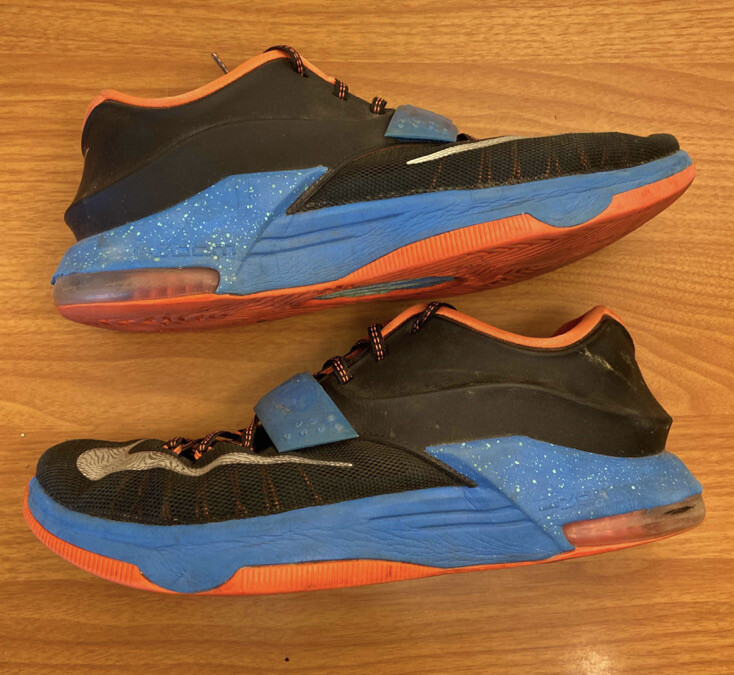 kd 7 black orange blue