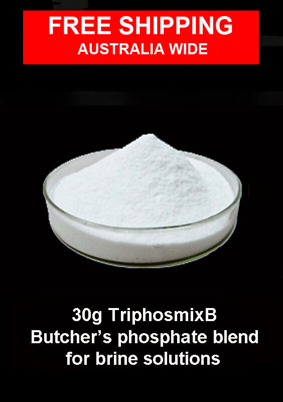 30g of TriphosmixB,  phosphate blend for meat products 