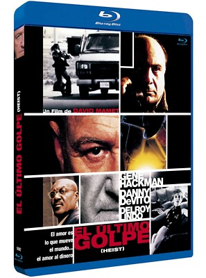 #ad HEIST 2001 Gene Hackman Blu Ray NEW Spanish Package has English Audio $19.99