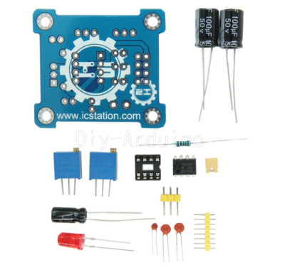 NE555 Duty Cycle and Frequency Adjustable Module DIY Kit Pulse Generator