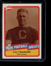 1989 Swell Football Greats Guy Chamberlin #23 HOF