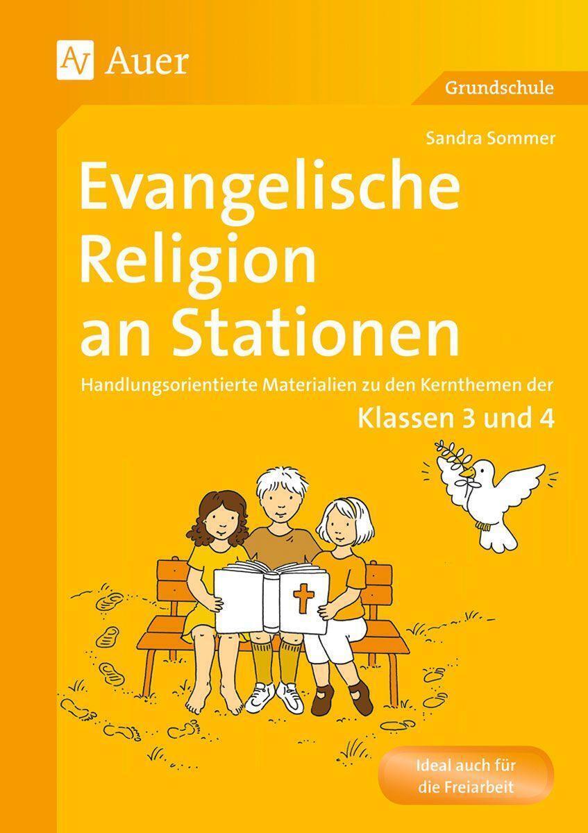 Thumbnail - Evangelische Religion An Stationen | Buch | 9783403066682