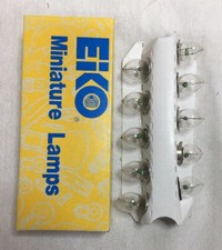 PR3 Flashlight Bulb P13.5S Miniature Flanged Base 3.6V 0.5A Eiko Box 10-pcs