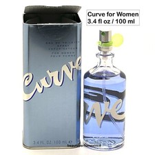 CURVE by Liz Claiborne 3.4 / 3.3 oz EDT Perfume for Women New in Can