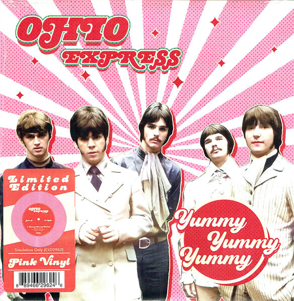 New: OHIO EXPRESS - Yummy Yummy Yummy/ Scooby Doo 7" Limited Pink Vinyl Single