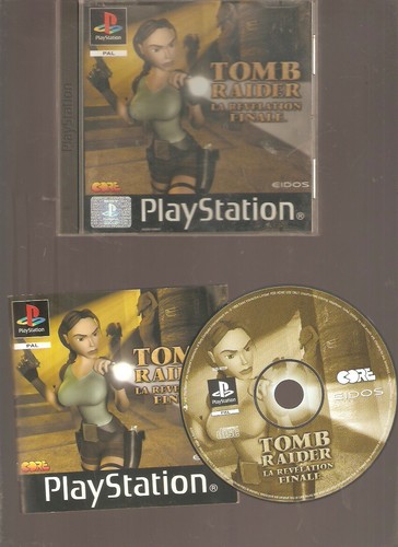 Tomb Raider : La Révélation Finale Sur PS1 - Neuf Sous Blister - Jeu PlayStation 1