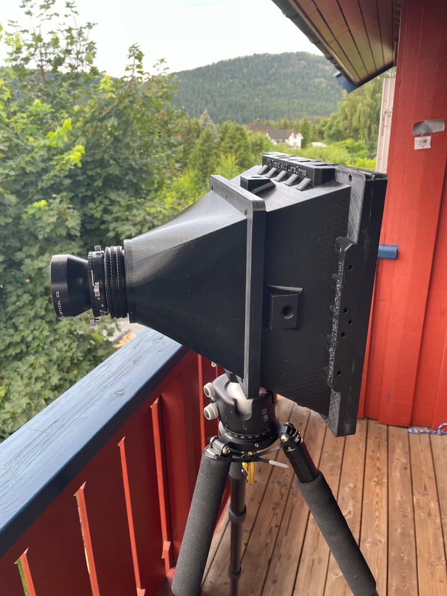 Intrepid 8x10 Best 8x10 Camera 3d Printed WillTravel 8x10 LENSCONE