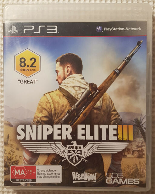Sony PlayStation 3 PS3 Sniper Elite III Video Game Free Postage