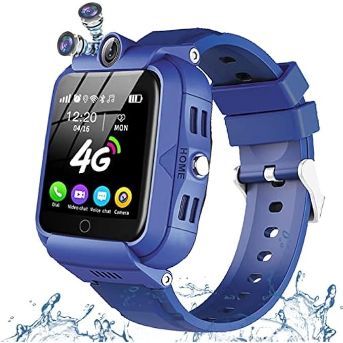 PTHTECHUS Smartwatch Telefono per Bambini, Orologio Intelligente con