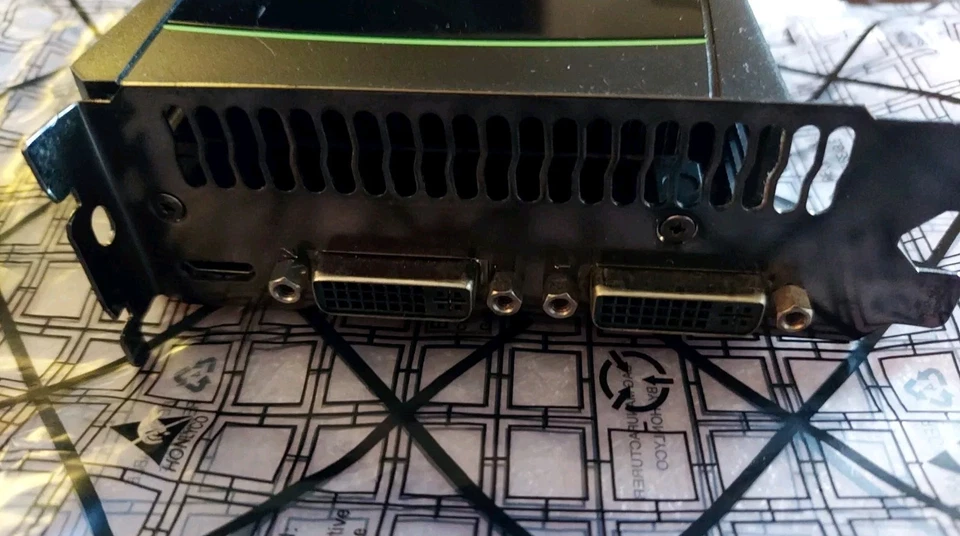 NICE Tested GOOD ASUS NVIDIA GeForce GTX 570 PCIe 1280MB Graphics Video Card GPU - Image 4 of 4