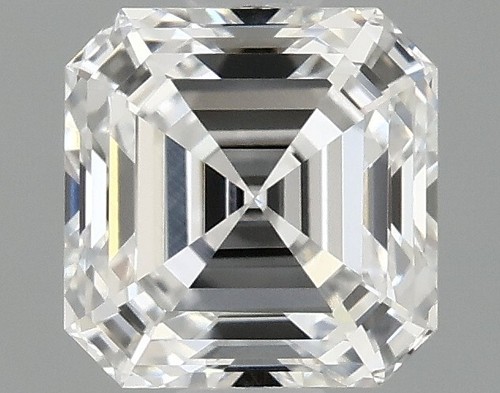 Lab Grown Diamond IGI Certified 1.50 Ct ASSCHER Shape CVD Diamond E color VS1