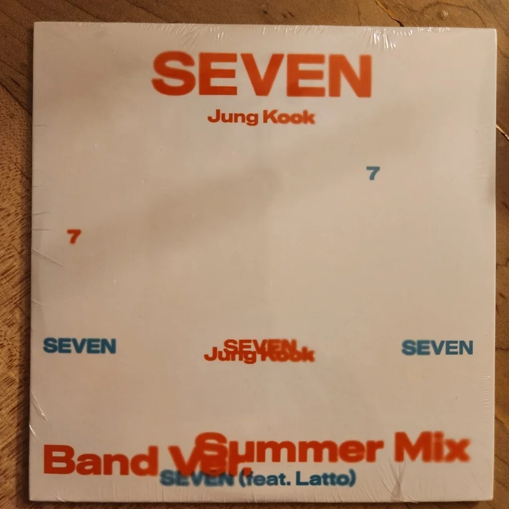 ［公式］ジョングク CD Seven (weekday/weekend) BTS Jungkook Official Seven Single CD / Weekday Ver