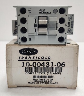 Carrier Transicold 10-00431-06 Ser A Contactor 12AMP