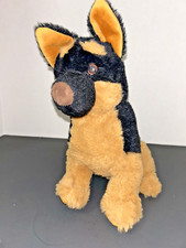 German Shepard Dog Pup Puppy Realistic 12  Plush Stuffed Animal