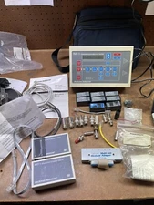 Beckman Industrial TMT-1 LAN Telecom Cable Tester w/ AMT-1 + Attachments