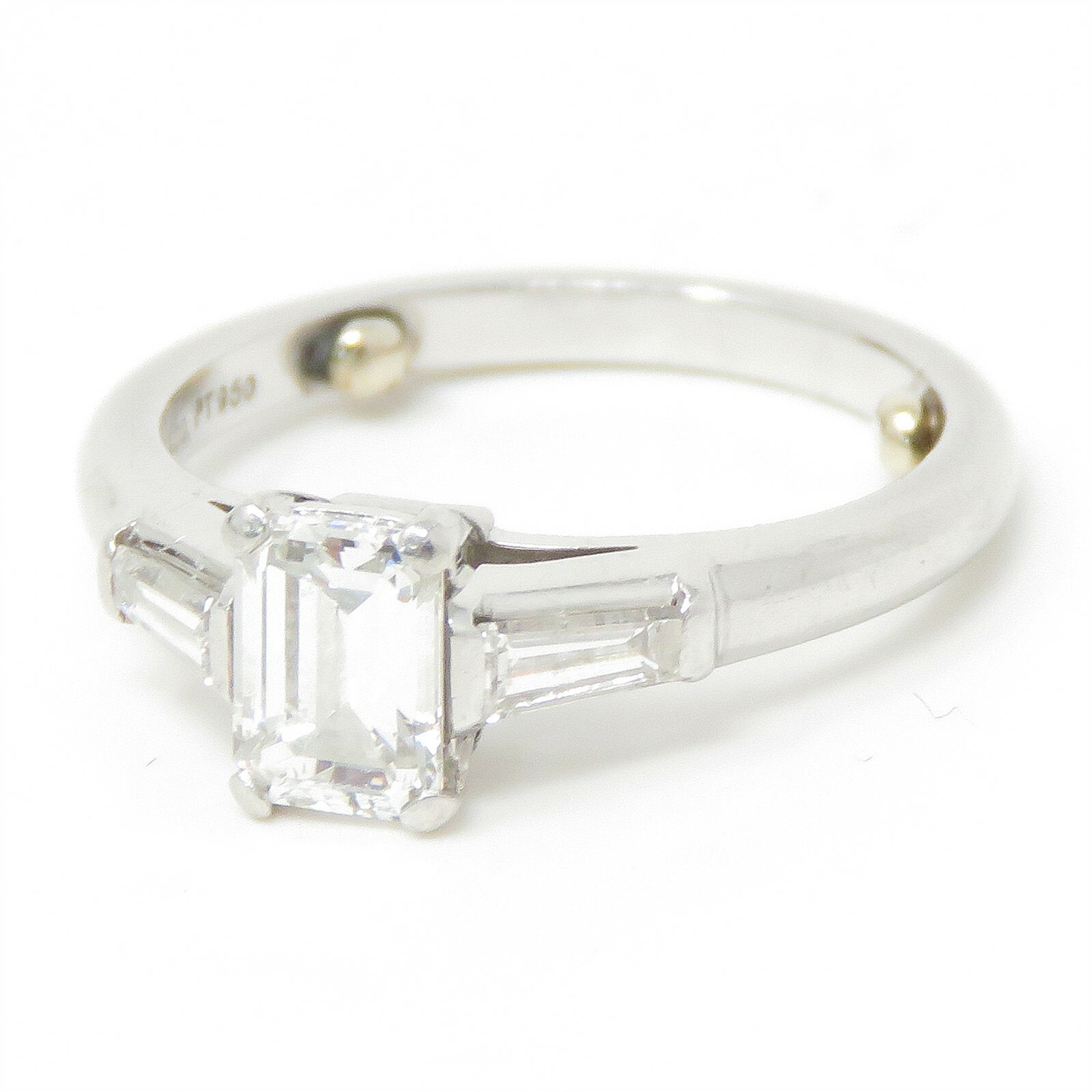 NYJEWEL Tiffany & Co Platinum 1.03ct Diamond Enga… - image 2