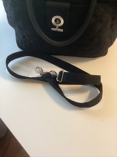 Vera Bradley BLACK QUILTED Bag / Purse - Picture 7 of 8