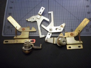 Wurlitzer 2710 Cabinet Dome Lock's and Assembly hardware NO KEY's
