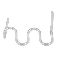 Flat Staples Wave Staples 0.8mm/0.6mm 1200pcs Pre-cut Silver Brand New