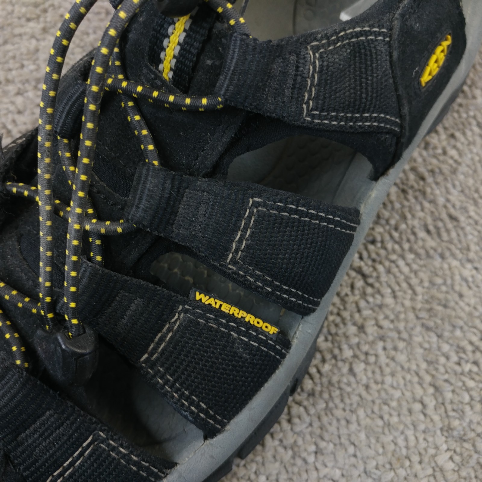 Sandali Keen Newport H2 uomo taglia 9 scarpe impermeabili slingback escursionismo nero