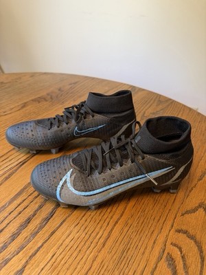 Nike Mercurial Superfly 8 Pro FG Black Black Iron Cleats CV0961-004 Mens 7