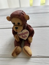 Treasured Pals Chuckles Monkey Figurine Ornament Vintage Collectable