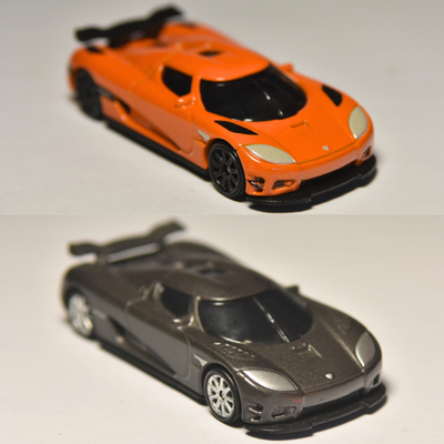 Mattel 1/55 Koenigsegg Fast Furious Orange Loose Limited Edition