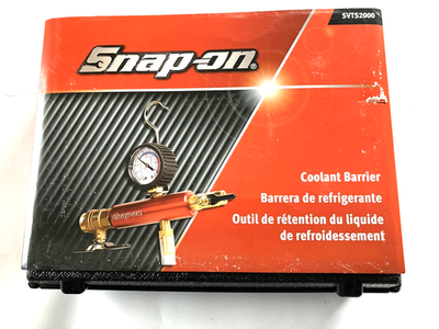 #ad New Snap on™ SVTS2000 Coolant Barrier Pressure Tester $349.99