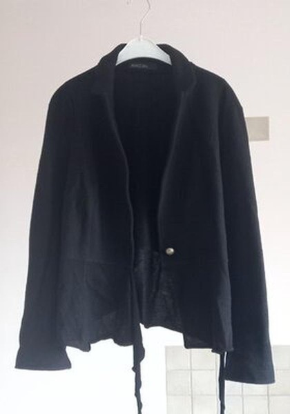 Women Marc Cain Blazer Black Wool L