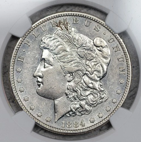 1884-S Morgan Dollar NGC AU Details Key Date! #ESC