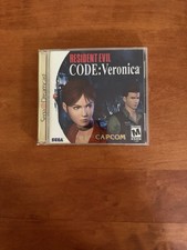 Resident Evil CODE: Veronica (Sega Dreamcast) CIB Complete w/ Reg & Tested