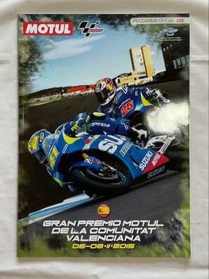 MOTUL ValenciGP Program 2015 bK