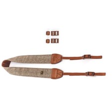 1Pc Vintage Camera Shoulder Neck Strap Cotton Leather Belt For DSLR Cameras.