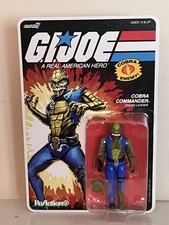 GI Joe Super 7 Cobra Commander Once a Man 3.75 Reaction  O-Ring Action Figure