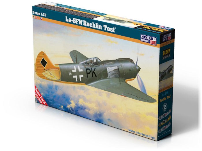 Mistercraft D-247 - 1:72 La-5Fn 'Rechlin Test' - New