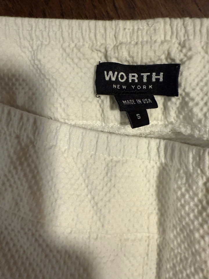 Pantalones blancos Worth NY para mujer S Foto 2 de 4