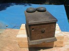 Western Electric Oak Wall Crank Telephone Magneto Phone As Is Antique — photo 8