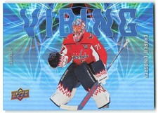2025-26 Upper Deck Vibing #VB-29 Charlie Lindgren Washington Capitals