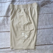 Nike Boys L 12-13 Beige Athletic Shorts C12