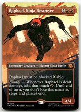 Raphael, Ninja Destroyer [Borderless Foil] #218 Prices | Magic