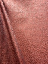 CORAL TEAL Brocade Upholstery Drapery Fabric 54 in. Sold By The Yard
